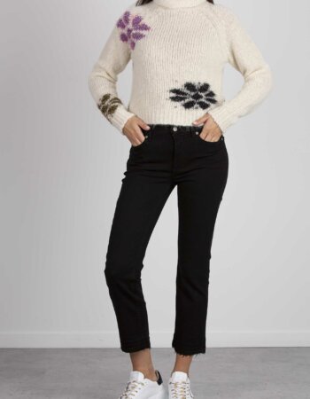 7 FOR ALL MANKIND-STRAIGHT CROP SOHO NIGHT-FORJSYXU790NN BLACK