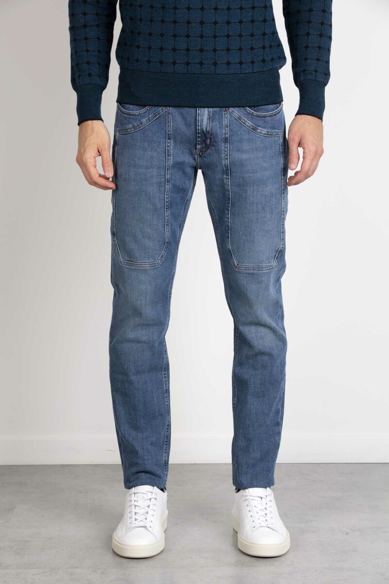 JECKERSON-JEANS  JOHN TOPPA SLIM-JEJUPPA077JOHN001 BLU