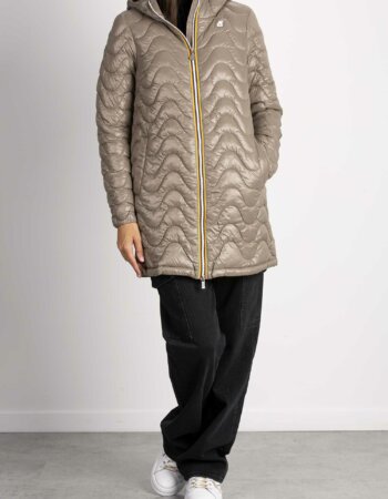 K-WAY-GIUBBINO SOPHIE ECO WARM-KWK3112SWA3 BEIGE