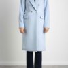 LIU JO-CAPPOTTO STRAIGHT-LJCF2315T2403 AZZURRO