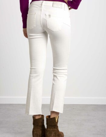 LIU JO-JEANS B.UP FLY-LJUF2022DS015 BIANCO