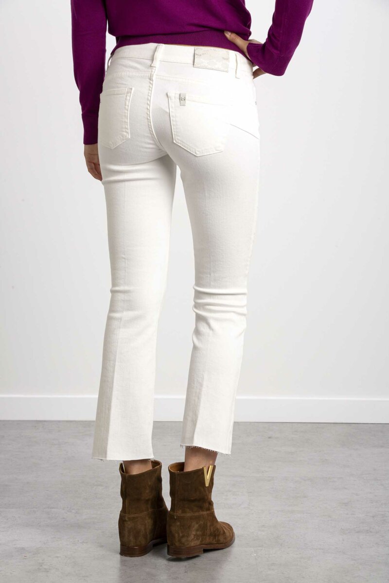 LIU JO-JEANS B.UP FLY-LJUF2022DS015 BIANCO