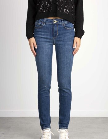 LIU JO-JEANS B.UP DIVINE H.W.-LJUF3013DS829 BLUE