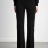 MARELLA-PANTALONE IN JERSEY PUNTO STOFFA STRETCH-MAINES NERO