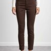 MARELLA-PANTALONE LUNGO IN BULL STRETCH TINTO IN CAPO-MARE WOOD