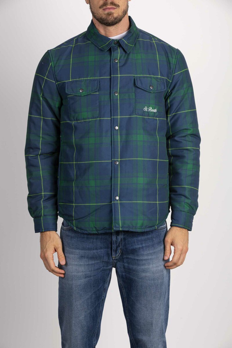 MC2 SAINT BARTH-OVERSHIRT TARTAN LINE-MC2CHA000100051E TARTAN