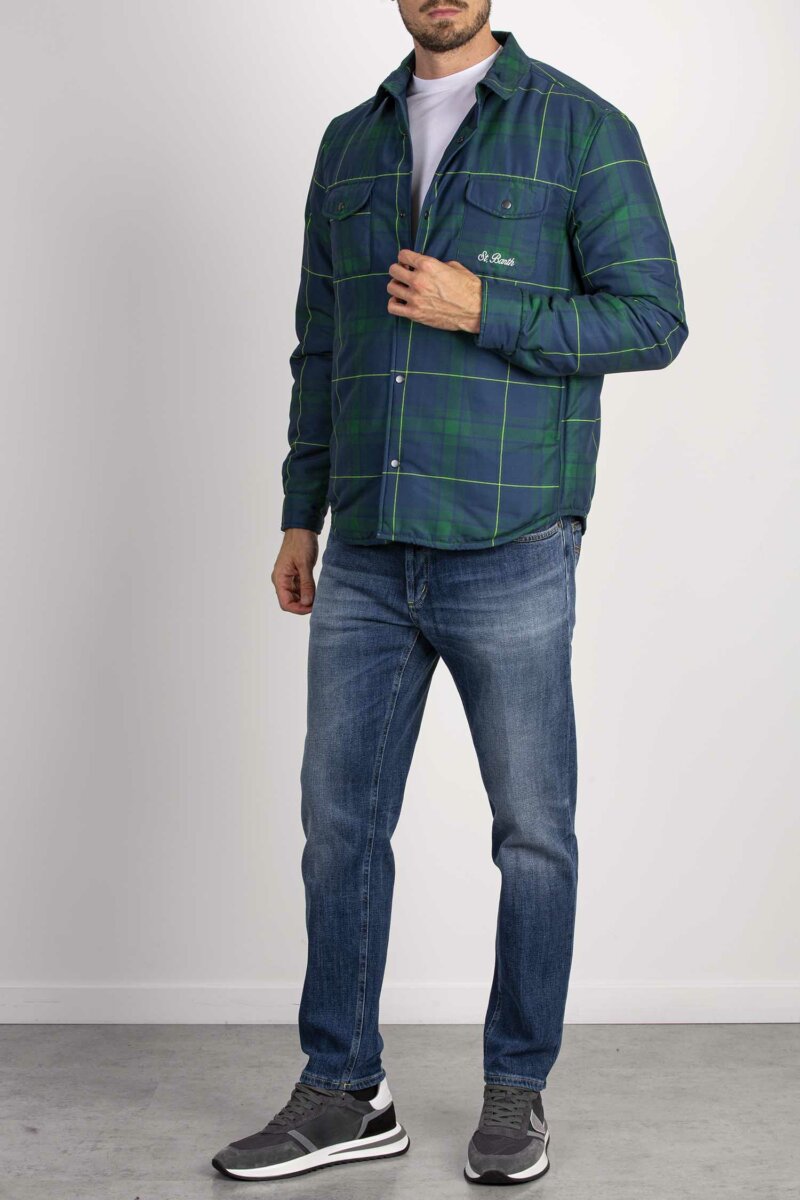 MC2 SAINT BARTH-OVERSHIRT TARTAN LINE-MC2CHA000100051E TARTAN