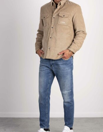 MC2 SAINT BARTH-OVERSHIRT CORDUROY-MC2CHA000100092E BEIGE