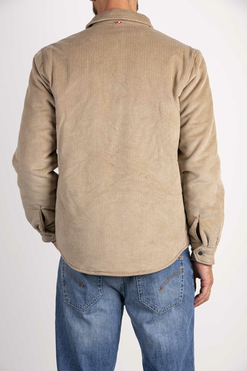 MC2 SAINT BARTH-OVERSHIRT CORDUROY-MC2CHA000100092E BEIGE