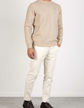 MC2 SAINT BARTH-MAGLIA HERON STRETCH-MC2HER000100591E BEIGE