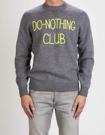 MC2 SAINT BARTH-MAGLIA JAKE - DO NOTHING-MC2JAK000100181E GRIGIO