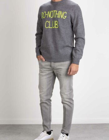 MC2 SAINT BARTH-MAGLIA JAKE - DO NOTHING-MC2JAK000100181E GRIGIO