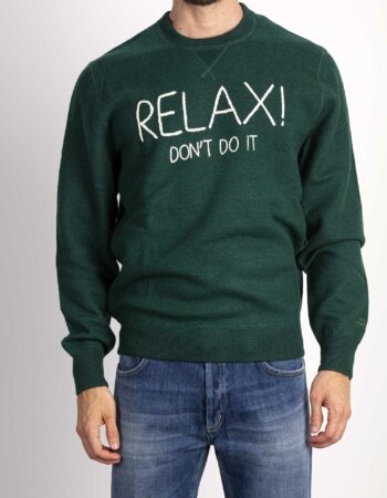 MC2 SAINT BARTH-MAGLIA JAKE - DONT DO IT-MC2JAK000110630E VERDE