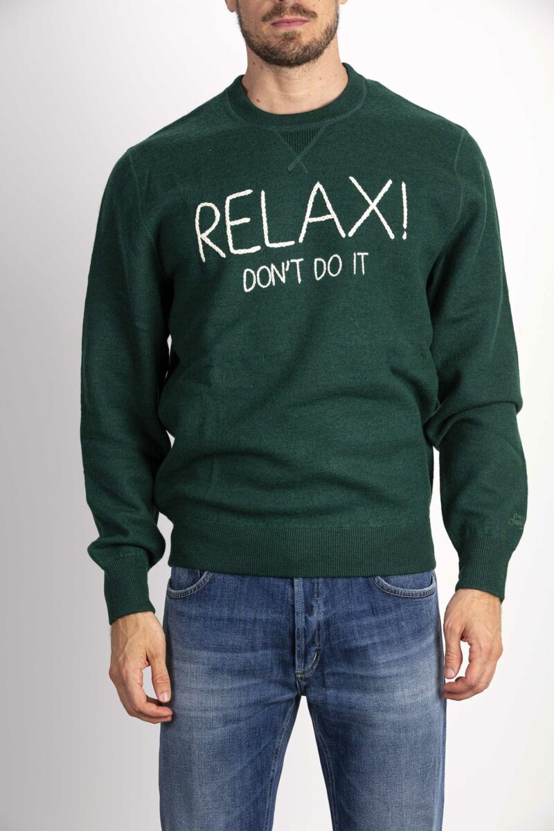 MC2 SAINT BARTH-MAGLIA JAKE - DONT DO IT-MC2JAK000110630E VERDE