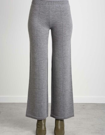 MAX MARA-PANTALONE IN LANA-MMRAGTIME GRIGIO