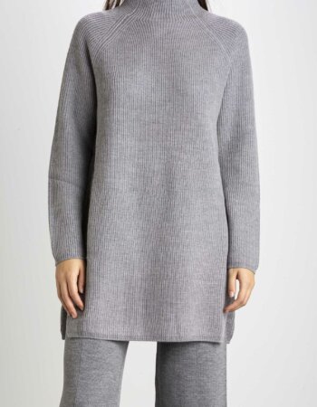 MAX MARA-MAGLIA LUPETTO-MMSLALOM GRIGIO