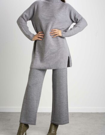 MAX MARA-MAGLIA LUPETTO-MMSLALOM GRIGIO