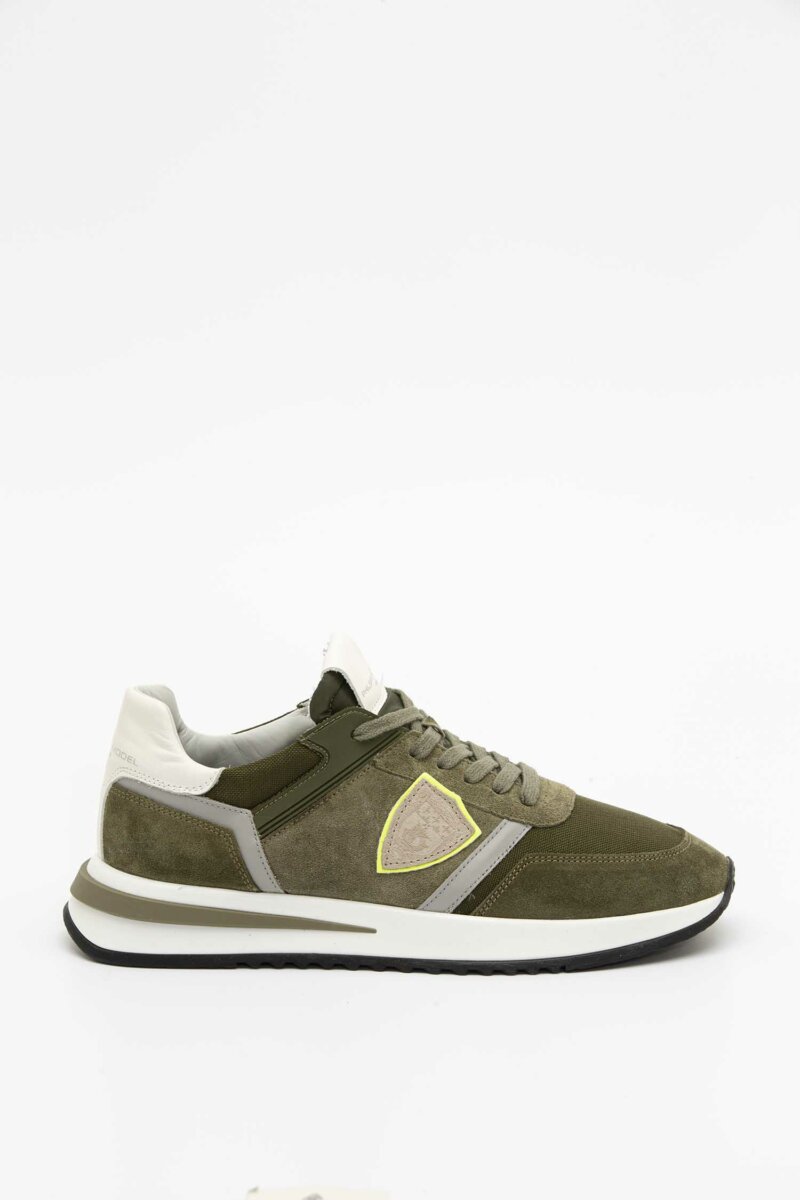 PHILIPPE MODEL-SCARPA TROPEZ 2.1 LOW MAN-PHTYLURT04 MILITARE