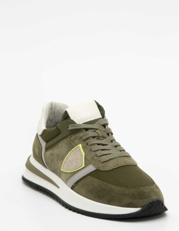 PHILIPPE MODEL-SCARPA TROPEZ 2.1 LOW MAN-PHTYLURT04 MILITARE