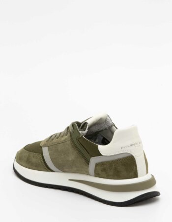 PHILIPPE MODEL-SCARPA TROPEZ 2.1 LOW MAN-PHTYLURT04 MILITARE