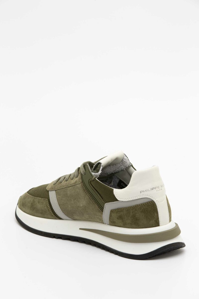 PHILIPPE MODEL-SCARPA TROPEZ 2.1 LOW MAN-PHTYLURT04 MILITARE