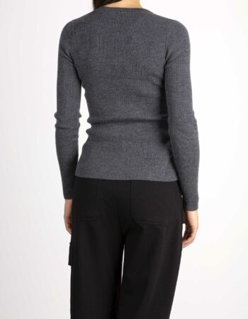 PINKO-CARDIGAN COSTINA-PKAVELIGNESE DARKGREY