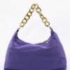 PATRIZIA PEPE-BORSA DROP NYLON VELVET-PP2B0064A182 VIOLET