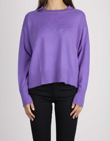 PATRIZIA PEPE-MAGLIA-PP2K0185KM36 VIOLET