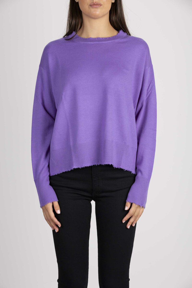 PATRIZIA PEPE-MAGLIA-PP2K0185KM36 VIOLET