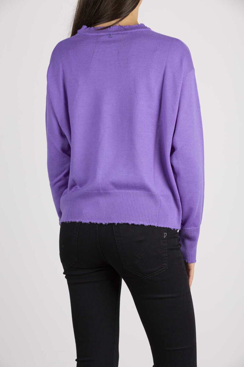 PATRIZIA PEPE-MAGLIA-PP2K0185KM36 VIOLET