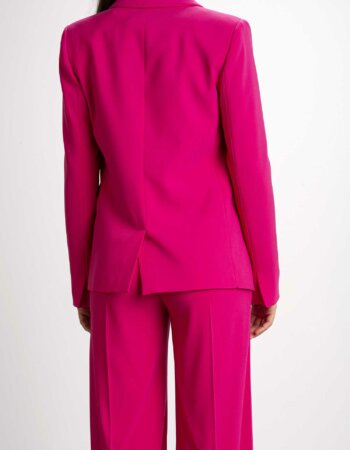 PATRIZIA PEPE-BLAZER DOPPIOPETTO ESSENTIAL-PP2S1442A6F5 FUCHSIA