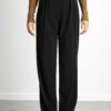 PATRIZIA PEPE-PANTALONE A PALAZZO ESSENTIAL-PP8P0428A6F5 NERO