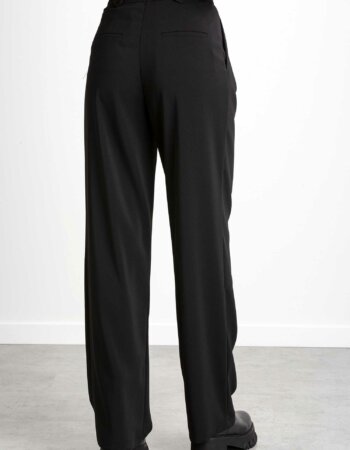 PATRIZIA PEPE-PANTALONE A PALAZZO ESSENTIAL-PP8P0428A6F5 NERO