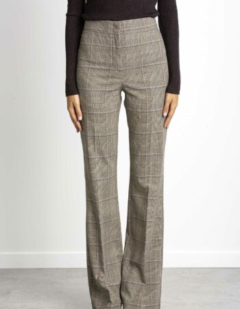 PATRIZIA PEPE-PANTALONE SLIM-PP8P0450A089 CHECK