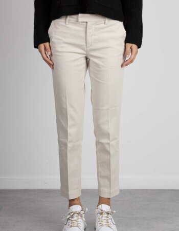 RE-HASH-PANTALONI GLORIA CAPRI-RHP366DBW2U011 CREMA