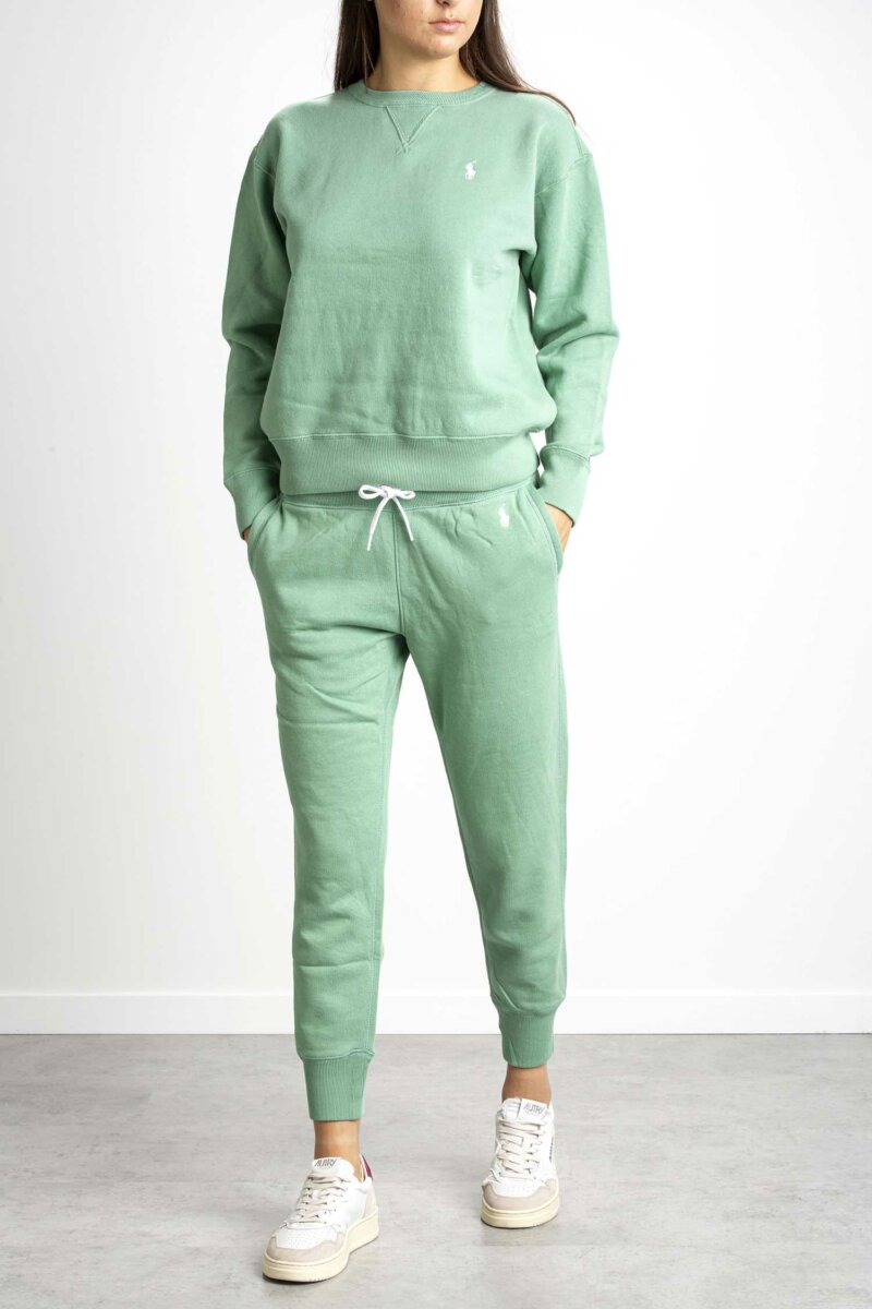 RALPH LAUREN-PANTALONE TUTA-RL794397A2 GREEN