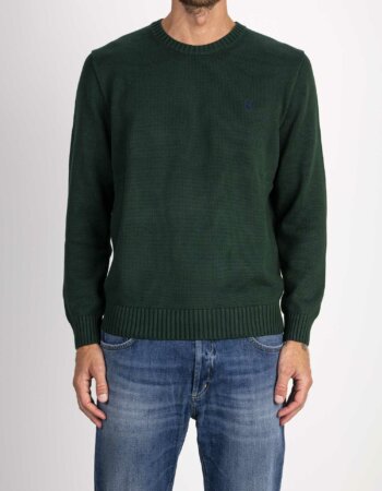 RALPH LAUREN-MAGLIA GIROCOLLO COTONE-RL810846A3 GREEN