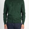 RALPH LAUREN-MAGLIA GIRO 100% LANA-RL876846A3 GREEN