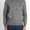 RALPH LAUREN-MAGLIA GIRO 100% LANA-RL876846A3 GREY