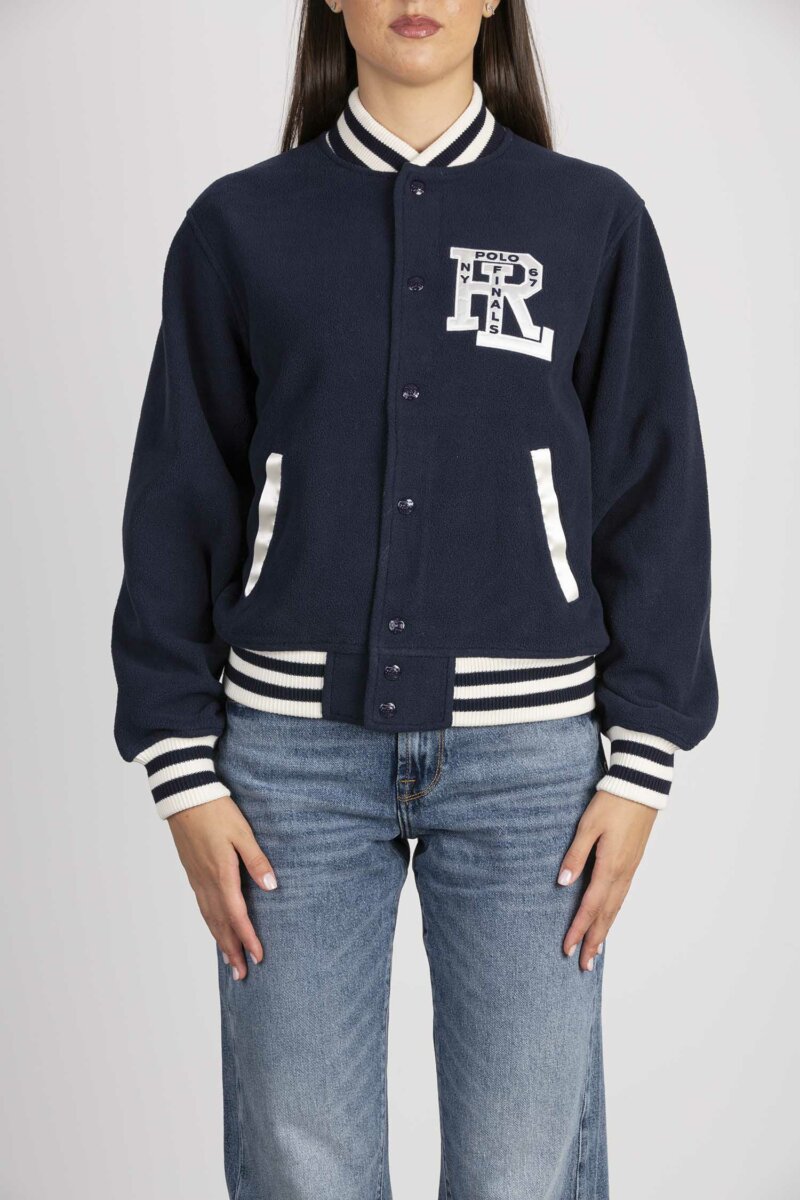 RALPH LAUREN-CARDIGAN RL RV VRS-RL910176 NAVY