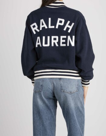 RALPH LAUREN-CARDIGAN RL RV VRS-RL910176 NAVY