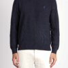 RALPH LAUREN-MAGLIA GIROCOLLO-RL918163 NAVY