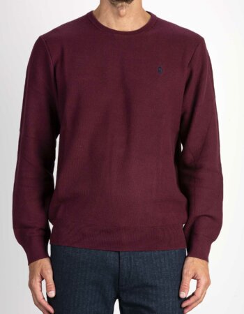 RALPH LAUREN-MAGLIA GIROCOLLO-RL918163 RUBY