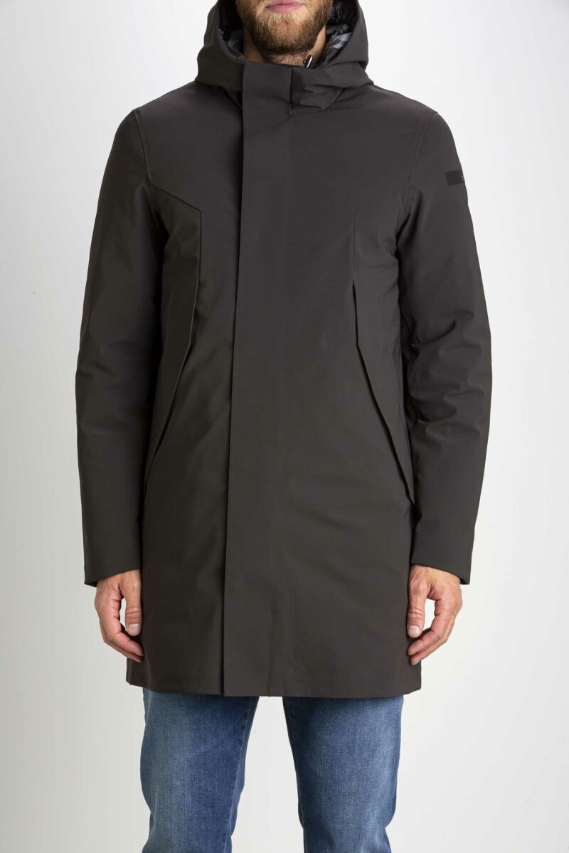 RRD-GIUBBINO WINTER LIGHT PARKA-RRDW22010 MARRONE