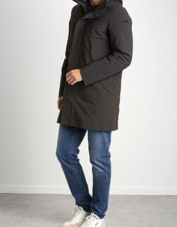 RRD-GIUBBINO WINTER LIGHT PARKA-RRDW22010 MARRONE