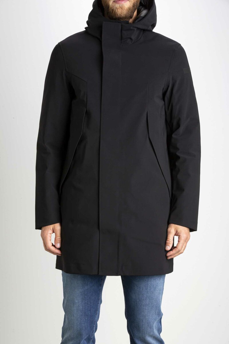 RRD-GIUBBINO WINTER LIGHT PARKA-RRDW22010 NERO