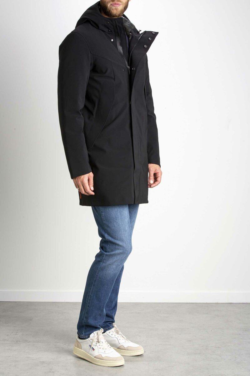 RRD-GIUBBINO WINTER LIGHT PARKA-RRDW22010 NERO