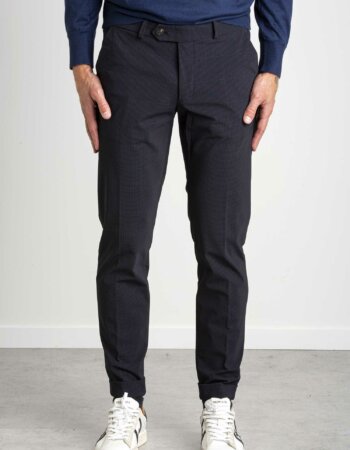 RRD-PANT.WINTER MICRO CHINO UOMO-RRDW22226 BLUEBLACK