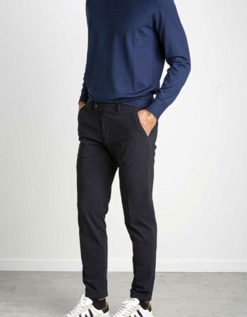 RRD-PANT.WINTER MICRO CHINO UOMO-RRDW22226 BLUEBLACK