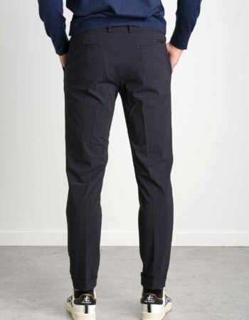 RRD-PANT.WINTER MICRO CHINO UOMO-RRDW22226 BLUEBLACK